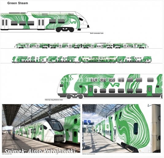 „Zelená pára“ pro vlaky VR