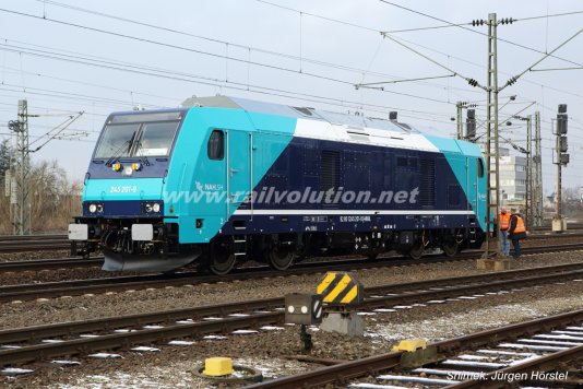 TRAXX DE ME pro vlaky Hamburg - Westerland