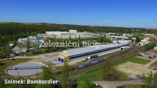 Nová zkušebna v závodě Bombardier Bautzen