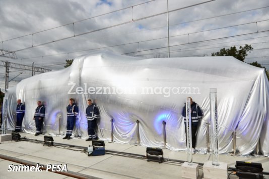 Vodíková lokomotiva firmy PESA