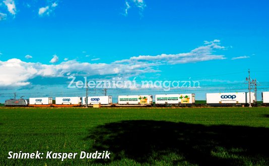 TX Logistik vypravil ve Švédsku vlak o délce 838 m