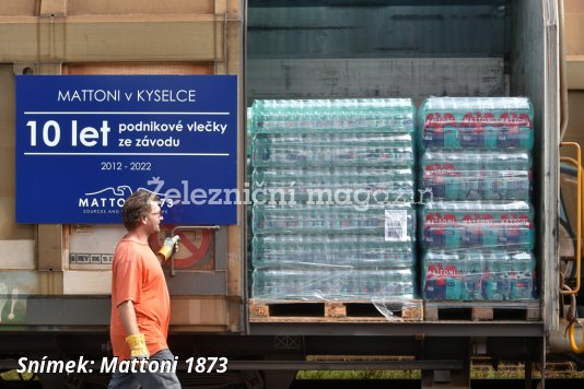 Deset let přeprav minerálek z Kyselky