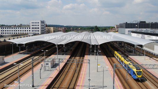 Stanice Katowice v nové podobě
