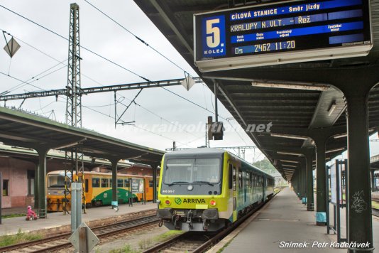 Dopravce ARRIVA vlaky zahájil pravidelný provoz