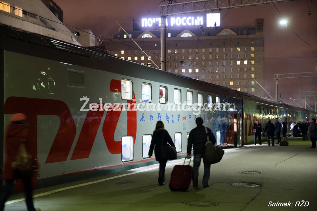 Patrové vlaky RŽD v provozu | Železniční magazín