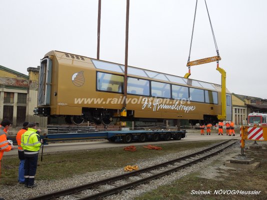 První panoramatický vůz pro Mariazellerbahn