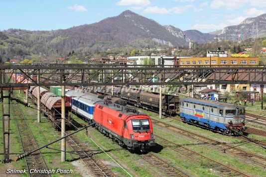 Vlak Rail Cargo Group do Turecka ve vlastní trakci