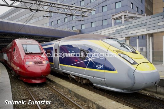 Nová loga pro Eurostar Group