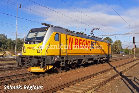 RegioJet Pool pronajal lokomotivu do zahraničí