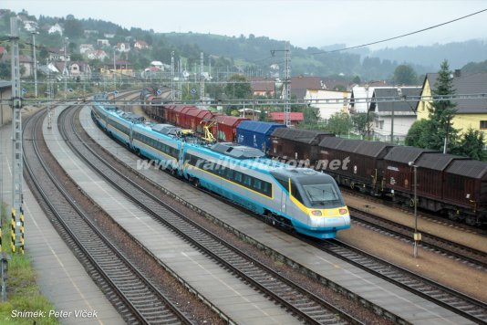 Pendolino ve Skalitém