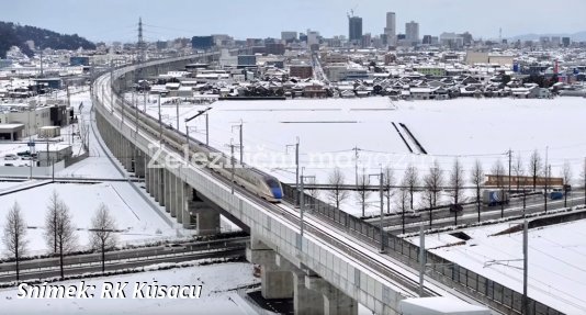 Hokuriku Šinkansen prodloužen do Curugy