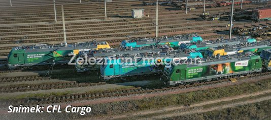 CFL Cargo představilo své lokomotivy TRAXX3 MS