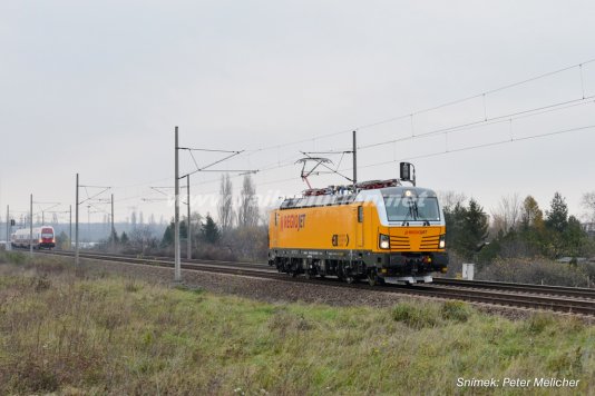 Žlutý Vectron na Slovensku