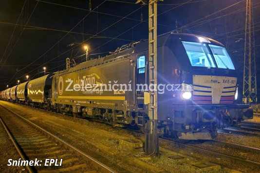 První vlak dopravce SI Cargo Hungária