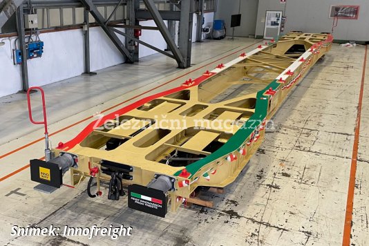 Innofreight a MSC společně vyrábějí vagóny