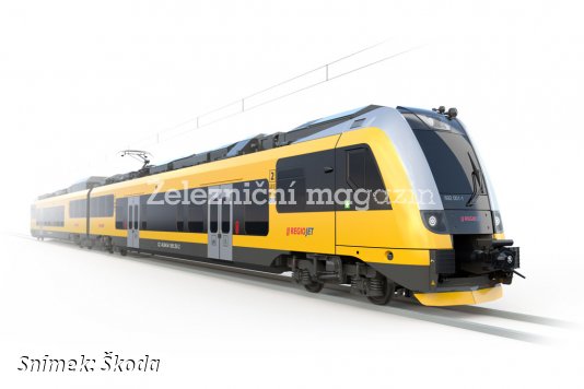 Společnosti Škoda a RegioJet představily jednotky pro severovýchod Čech