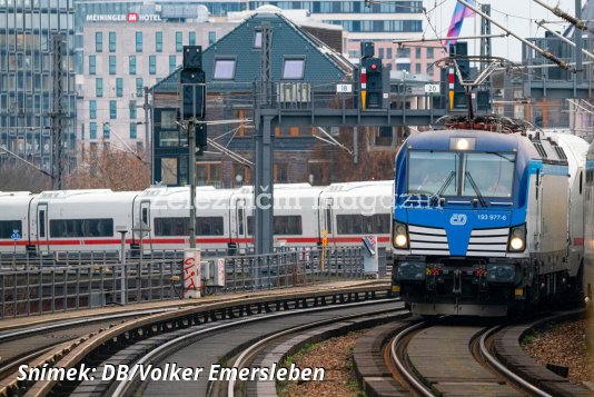 Vectrony ČD ve vozbě ICE L