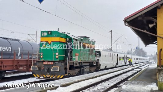 Talgo LE na zkušební jízdě