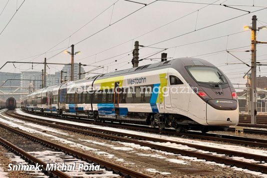 WESTbahn připravuje jednotky SMILE pro provoz