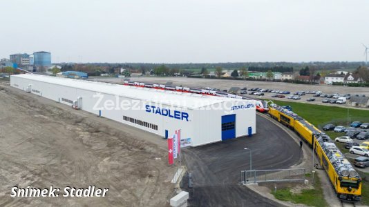 Nové středisko firmy Stadler v Rakousku