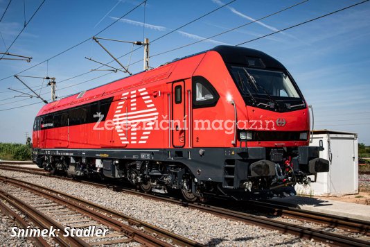 Stadler představil první lokomotivu EURO DuFour