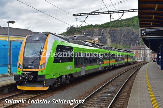RegioJet nasadil do provozu nové jednotky pro Ústecký kraj