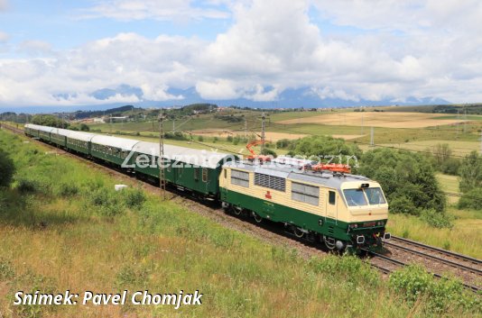 Lokomotiva E 499.2024 byla princeznou nostalgické akce
