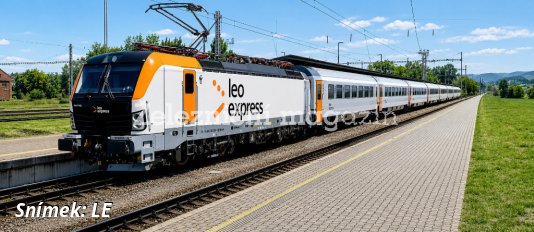 Vlak LE Przemyśl - Frankfurt (M) na celé trase