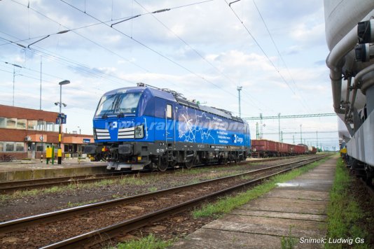 Vectron ČD Cargo na TBZ v Maďarsku