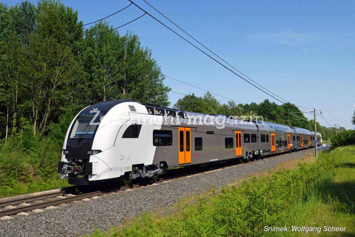 Desiro Rrx Zkoušky jednotky Desiro HC pro RRX | Železniční magazín