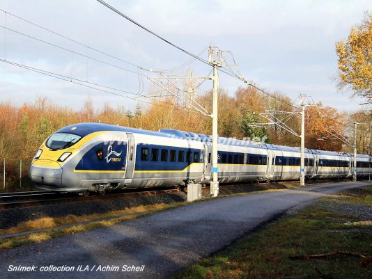 Eurostar e320 na zkouškách