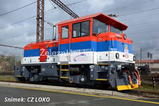 Další lokomotivy EffiShunter 300 pro Srbsko