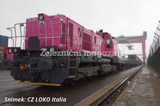 Další provozovatel lokomotivy z CZ LOKO v Itálii