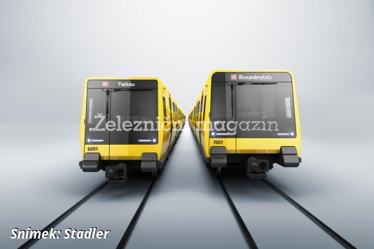 Nové vlaky pro berlínské metro