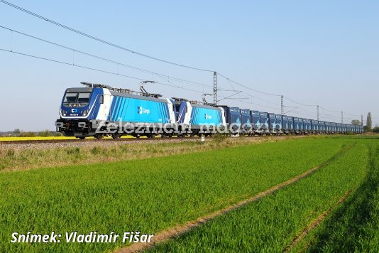 Další měření EMC s lokomotivami TRAXX MS3 pro ČD Cargo