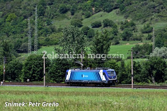 Lokomotivy TRAXX MS3 ČD Cargo zahajují zkušební provoz