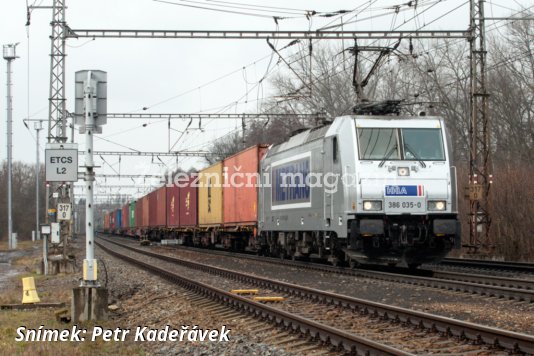 Jízda pod dohledem ETCS v úseku Praha - Český Brod